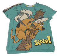 Zelené tričko se Scooby Doo 