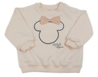Světlerůžová mikina s Minnie Disney