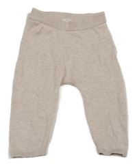 Béžové pletené tepláky H&M