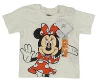 Nové - Bílé tričko s Minnie Primark