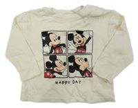 Světlebéžové triko s Mickeym LC Waikiki