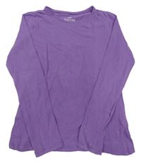 Fialové triko H&M