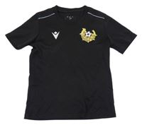 Černé sportovní tričko s potiskem 