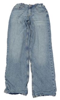 Modré podšité relaxed rifle H&M