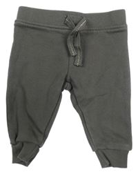 Tmavošedé tepláky Primark