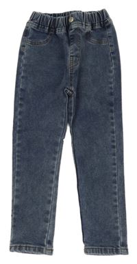 Tmavomodré skinny rifle shein