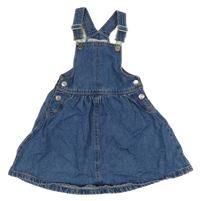 Modré riflové laclové šaty Denim Co.