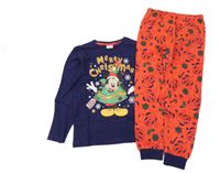 Nové - Tmavomodro-červené pyžamo s Mickeym Disney