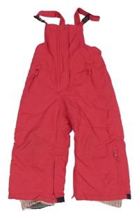 Fuchsiové šusťákové funkční laclové oteplovačky C&A