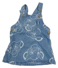 Modré riflové šaty se Simbou Primark