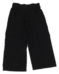 Černé culottes teplákové kalhoty Dopodopo