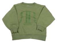 Khaki mikina s potiskem River Island