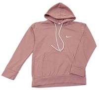 Starorůžová mikina s kapucí Nike 