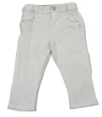 Bílé skinny chino kalhoty obaibi