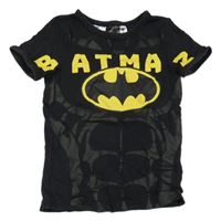 Černé tričko s logem Batmana H&M