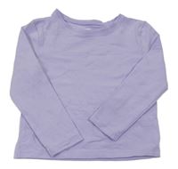 Lila triko H&M