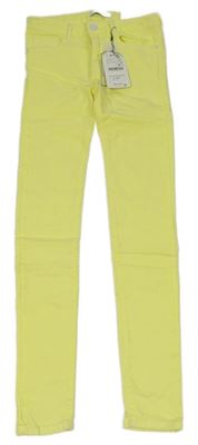 Nové - Žluté skinny rifle Zara