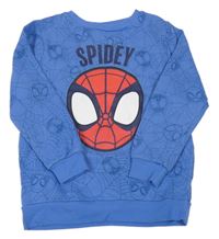 Modrá mikina se Spidermanem George