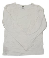 Bílé triko H&M