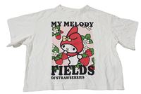 Smetanové oversize tričko s Hello Kitty H&M