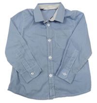 Námořnicky modro-bílá pruhovaná košile H&M