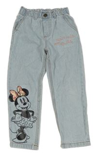 Světlemodré plísňové paper bag rifle s Minnie Disney