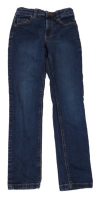 Tmavomodré elastické skinny rifle Denim Co.
