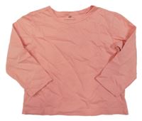 Broskvové triko H&M