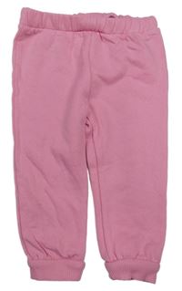Růžové tepláky Primark