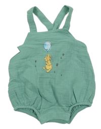 Nové - Zelené laclové kraťasy s Púem M&S