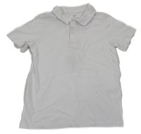 Bílé polo tričko H&M