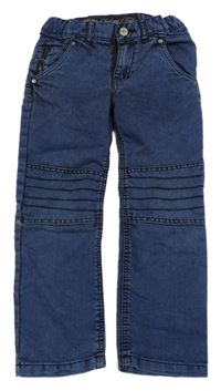 Modré melírované rifle H&M