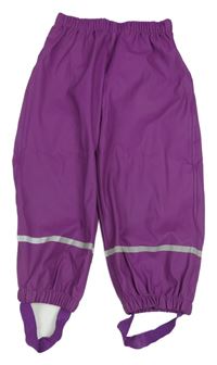 Purpurové nepromokavé kalhoty Lupilu