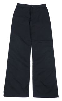 Tmavomodré plátěné kalhoty Denim 