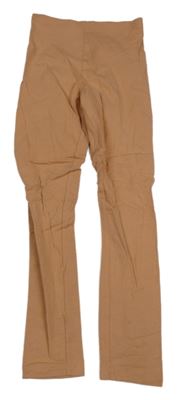 Oranžovobéžové legíny H&M