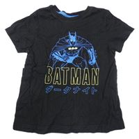 Černé tričko s Batmanem PRIMARK