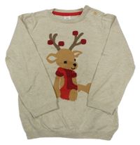 Béžový svetr se sobíkem H&M