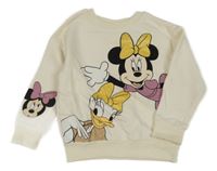 Smetanová mikina s Minnie ZARA