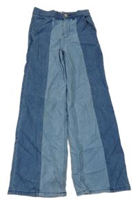Modro-tmavomodré wide leg rifle Blue Ridge