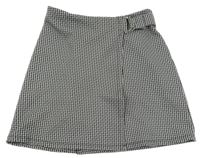 Černo-bílá vzorovaná sukně PRIMARK