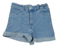 Světlemodré riflové kraťasy Denim Co.