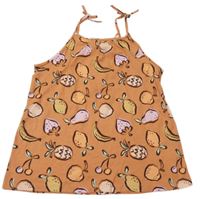 Oranžová tunika s ovocem H&M
