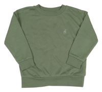 Khaki mikina Primark 