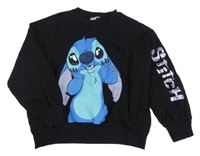 Černá mikina se Stitchem Disney