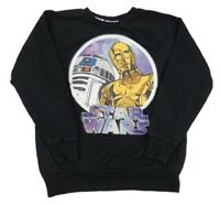 Černá mikina se Star Wars Tu