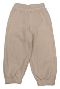 Světlerůžové fleecové tepláky Primark