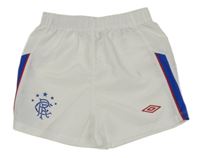 Bílo-modré sportovní kraťasy Umbro 
