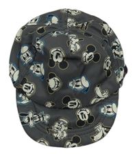 Tmavošedá kšiltovka s s Mickeym Primark