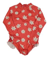 Jahodovo-smetanové květované UV body Primark
