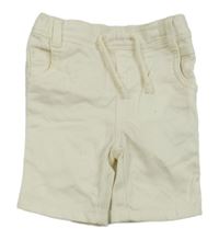 Béžové plátěné chino kraťasy Primark